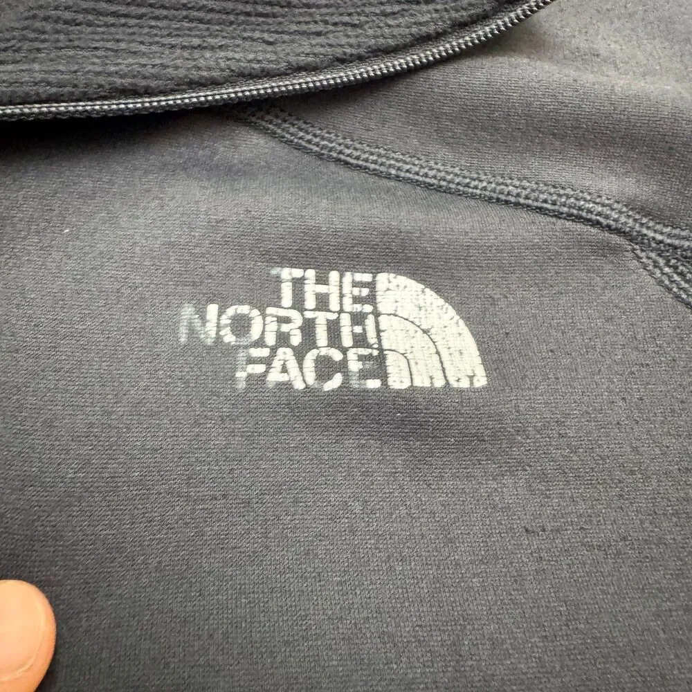 The North Face FlashDry Performance Track Jacket Mens Medium Black Activewear